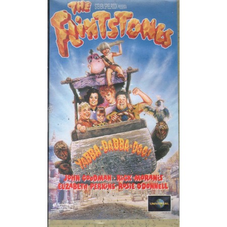 The Flintstones VHS Brian Levant Univideo - UVS70480 Nuovo