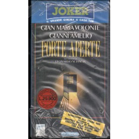 Porte Aperte VHS Gianni Amelio Univideo - DVJ2405 Sigillato Porte Aperte VHS Gianni Amelio Univideo - DVJ2405 Sigillato