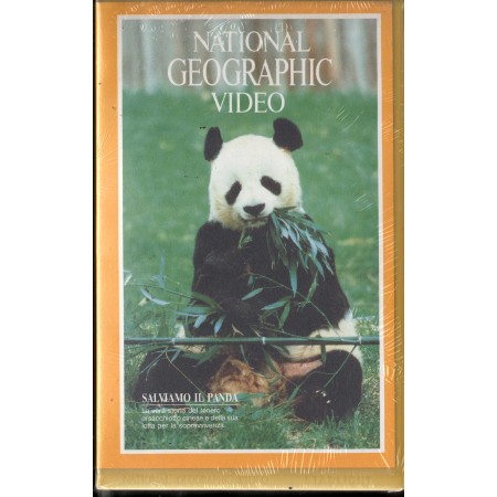 Salviamo Il Panda VHS National Geographic Univideo - NGH1020 Sigillato