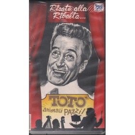 Toto' Animali Pazzi VHS Carlo Ludovico Bragaglia Univideo - RFRR07 Sigillato Toto' Animali Pazzi VHS Carlo Ludovico Bragaglia Univideo - RFRR07 Sigillato