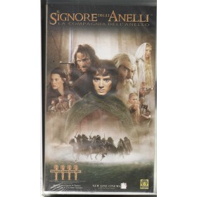 Il Signore Degli Anelli - La Compagnia Dell'Anello VHS Peter Jackson Sigillato Il Signore Degli Anelli - La Compagnia Dell'Anello VHS Peter Jackson Sigillato
