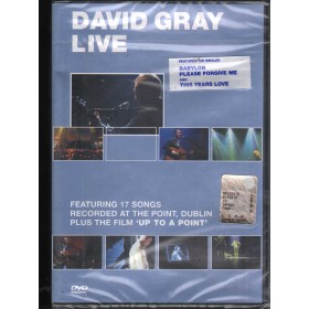 David Gray DVD Live Warner Music Vision – 8573859982 Sigillato David Gray DVD Live Warner Music Vision – 8573859982 Sigillato