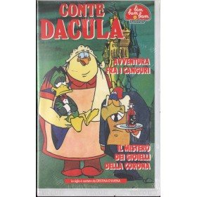 Conte Dacula: Avventura Fra I Canguri, Il Mistero Dei Gioielli Della Corona VHS Cristina D'Avena Sigillato Conte Dacula: Avventura Fra I Canguri, Il Mistero Dei Gioielli Della Corona VHS Cristina D'Avena Sigillato