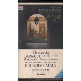 Eduardo Mata MC7 Tchaikovsky: Capriccio Italien RCA – GK84439 Nuova Eduardo Mata MC7 Tchaikovsky: Capriccio Italien RCA – GK84439 Nuova