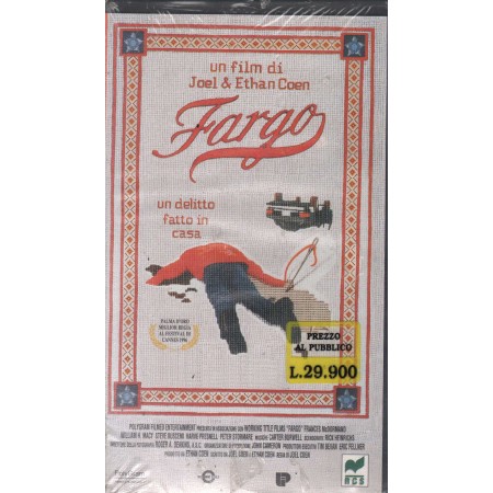Fargo VHS Joel , Ethan Coen Univideo - 22023 Sigillato