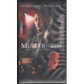 Murder At 1600. Omicidio Alla Casa Bianca VHS Dwight Little Univideo - PIV14915 Sigillato Murder At 1600. Omicidio Alla Casa Bianca VHS Dwight Little Univideo - PIV14915 Sigillato