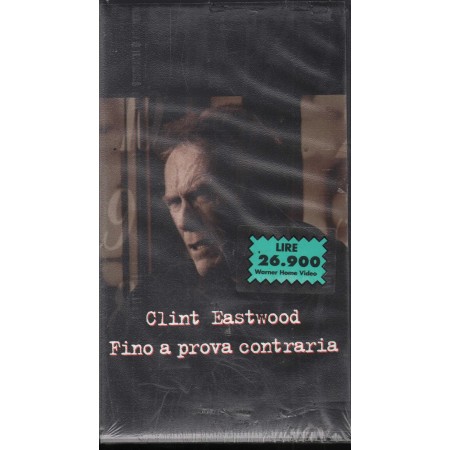 Fino A Prova Contraria VHS Clint Eastwood Univideo - PIV16323 Sigillato