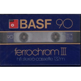 BASF FerroChrom III 90 hifi Stereo 132 m Cassette Sigillata BASF FerroChrom III 90 hifi Stereo 132 m Cassette Sigillata