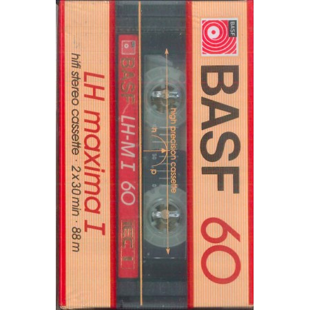 BASF 60 LH Maxima I 132 I MC Cassette Sigillata 4009993006392