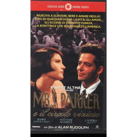 Mrs. Parker E Il Circolo Vizioso VHS Alan Rudolph Univideo – 3143 Nuovo