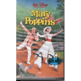 Walt Disney Mary Poppins VHS Robert Stevenson Univideo – VS4056 Sigillato Walt Disney Mary Poppins VHS Robert Stevenson Univideo – VS4056 Sigillato