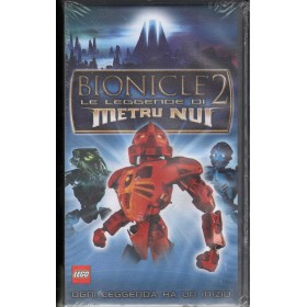 Bionicle 2 - Le Leggende Di Metru Nui VHS Molina, Shakespeare Univideo - VS5268 Sigillato Bionicle 2 - Le Leggende Di Metru Nui VHS Molina, Shakespeare Univideo - VS5268 Sigillato