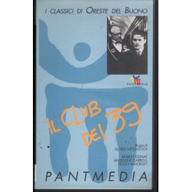 Il Club Dei 39 VHS Alfred Hitchcock Univideo – CT00041 Nuovo Il Club Dei 39 VHS Alfred Hitchcock Univideo – CT00041 Nuovo
