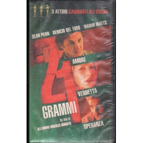 21 Grammi Di Amore, Vendetta, Speranza  VHS Alejandro G. Inarritu Univideo – CB67058 Sigillato 21 Grammi Di Amore, Vendetta, Speranza  VHS Alejandro G. Inarritu Univideo – CB67058 Sigillato