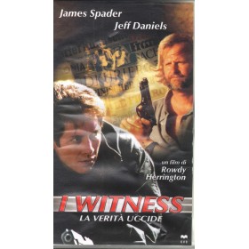 I Witness. La Verità Uccide VHS Rowdy Herrington Univideo – 9097 Nuovo I Witness. La Verità Uccide VHS Rowdy Herrington Univideo – 9097 Nuovo