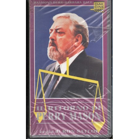 Il Ritorno Di Perry Mason VHS Ron Satlof Univideo – EC597 Sigillato