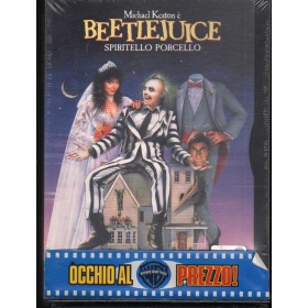 Beetlejuice. Spiritello Porcello DVD Tim Burton Warner Home - 11785 Sigillato Beetlejuice. Spiritello Porcello DVD Tim Burton Warner Home - 11785 Sigillato