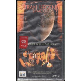 Urban Legend - Final Cut VHS John Ottman Univideo – 73562 Sigillato Urban Legend - Final Cut VHS John Ottman Univideo – 73562 Sigillato