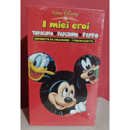 Cofanetto Da Collezione I Miei Eroi VHS Univideo – VJ0023 Sigillato