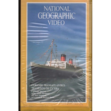 I Grandi Transatlantici: Tramonto Di Un' Era VHS Univideo - NGH1021 Sigillato