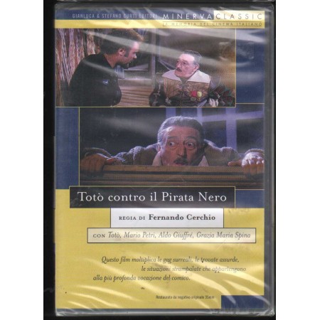 Totò Contro Il Pirata Nero DVD Fernando Cerchio Minerva - 40065 Sigillato