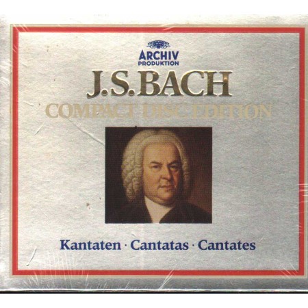 Johann Sebastian Bach CD Kantaten - Cantatas - Cantates 	Archiv – 4136462 Sigillato