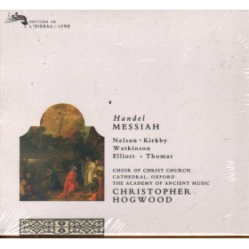 Hogwood, Handel CD Messiah L'Oiseau-Lyre – 4304882 Sigillato Hogwood, Handel CD Messiah L'Oiseau-Lyre – 4304882 Sigillato