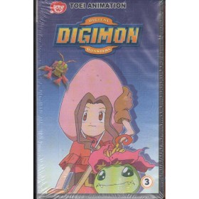 Digimon, Vol. 3 VHS Univideo - 20012 Sigillato Digimon, Vol. 3 VHS Univideo - 20012 Sigillato