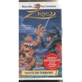 Zorro : Notte Di Terrore VHS Univideo - PIV15782 Sigillato Zorro : Notte Di Terrore VHS Univideo - PIV15782 Sigillato