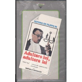 Adultero Lui, Adultera Lei VHS Peppino De Filippo Univideo - 1025 Sigillato Adultero Lui, Adultera Lei VHS Peppino De Filippo Univideo - 1025 Sigillato