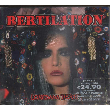 Loredana Berte' 2 CD + 2 DVD Digipack Bertilation Nuovo Sigillato 4029758885826