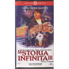 La Storia Infinita 3 VHS Peter MacDonald Univideo - 3223 Sigillato La Storia Infinita 3 VHS Peter MacDonald Univideo - 3223 Sigillato