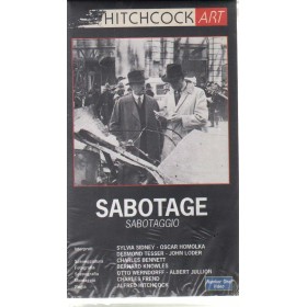 Sabotage - Sabotaggio VHS Alfred Hitchcock Univideo - CN54282 Sigillato Sabotage - Sabotaggio VHS Alfred Hitchcock Univideo - CN54282 Sigillato