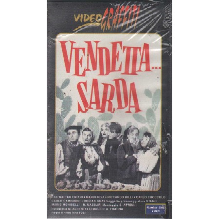 Vendetta Sarda VHS Mario Mattoli Univideo - CN55952 Sigillato