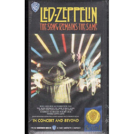 Led Zeppelin VHS The Song Remains The Same Warner Home – PIV11389 Sigillato