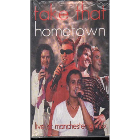 Take That VHS Hometown Live At Manchester G Mex BMG – 74321284153 Sigillato