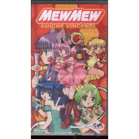 Mew Mew - Amiche Vincenti VHS Reiko Yoshida Univideo - 00511 Sigillato