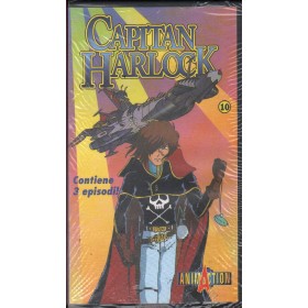 Capitan Harlock 10 VHS Univideo - 1472205 Sigillato