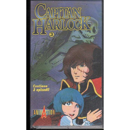 Capitan Harlock 3 VHS Univideo - 1470305 Sigillato