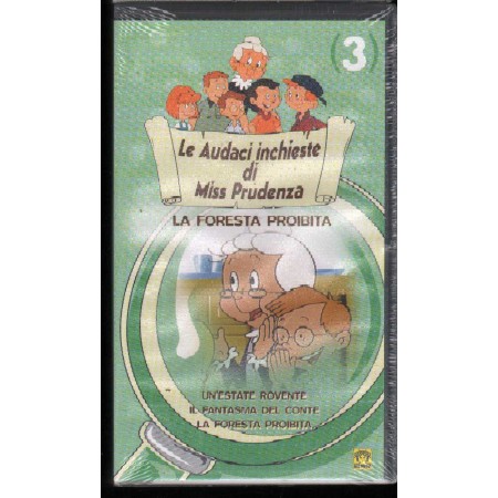 Le Audaci Inchieste Di Miss Prudenza: La Foresta Proibita VHS 1422005 Sigillato