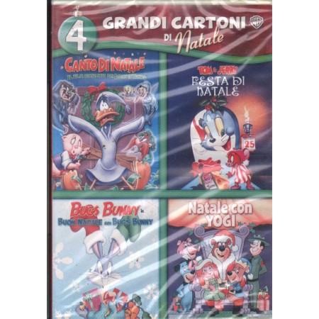 4 Grandi Cartoni Di Natale DVD Tony Benedict Warner - 1000365829 Sigillato