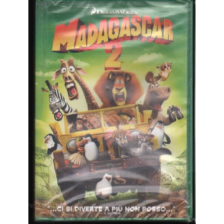 Madagascar 2 DVD Tom McGrath Warner - 1000410860 Sigillato