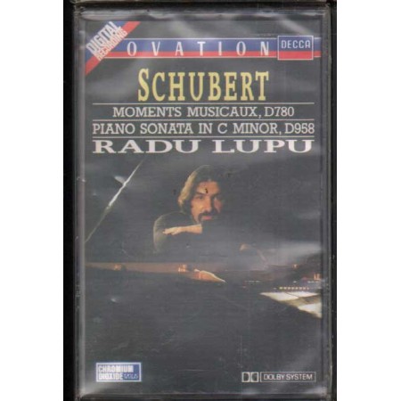 Radu Lupu MC7 Schubert, Moments Musicaux, Piano Sonata Decca – 4177854 Sigillato