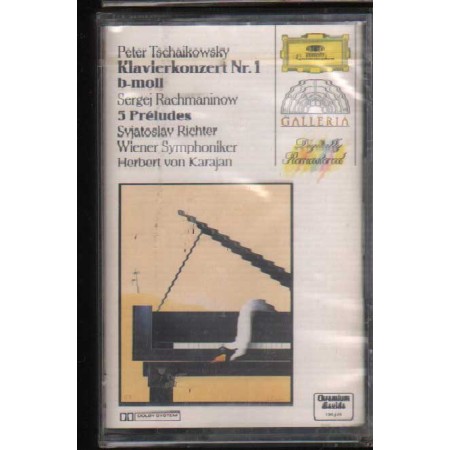 Tchaikovsky, Rachmaninoff MC7 Klavierkonzert N 1, 5 Préludes – 4190684 Sigillato