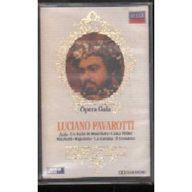 Luciano Pavarotti MC7 Opera Gala London Records ‎– 4210004 Sigillato