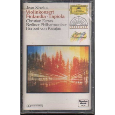 Jean Sibelius MC7 Violinkonzert - Finlandia - Tapiola Deutsche – 4198714 Sigillato