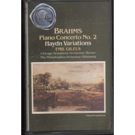 Johannes Brahms MC7 Piano Concerto No. 2 - Haydn Variations RCA Victor – VK60536 Nuovo