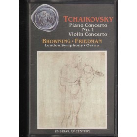 Tchaikovsky MC7 Piano Concerto No.1, Violin Concerto Rca – VK60491 Nuovo