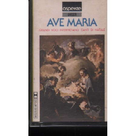 Various MC7 Ave Maria, Grandi Voci Interpretano Canti Di Natale Decca – 42240 Sigillato