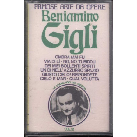 Beniamino Gigli MC7 Famose Arie Da Opere Vol. 18 Joker – MC1230 Sigillato